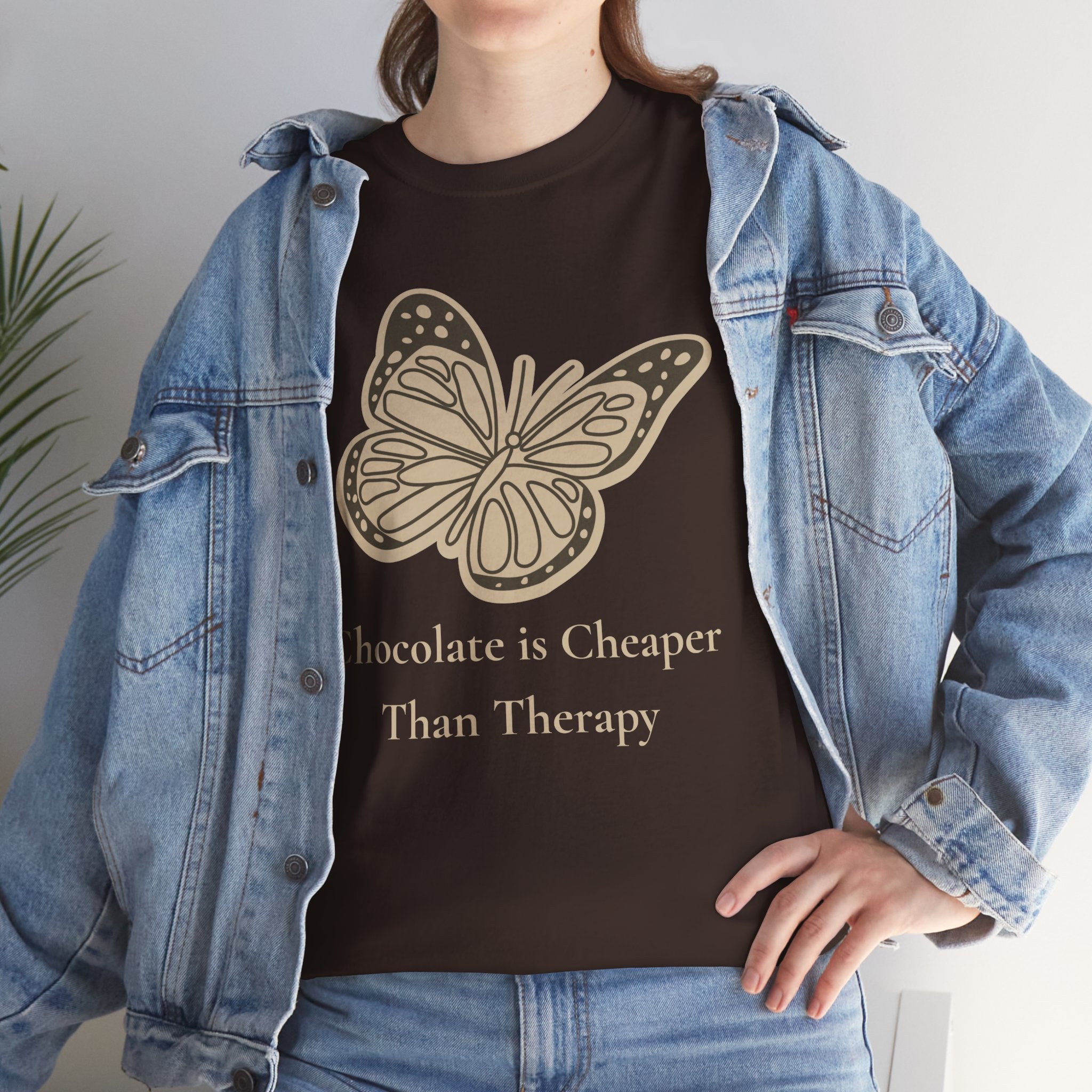 Chocolate is Cheaper Than Therapy Tee — Femmescentique