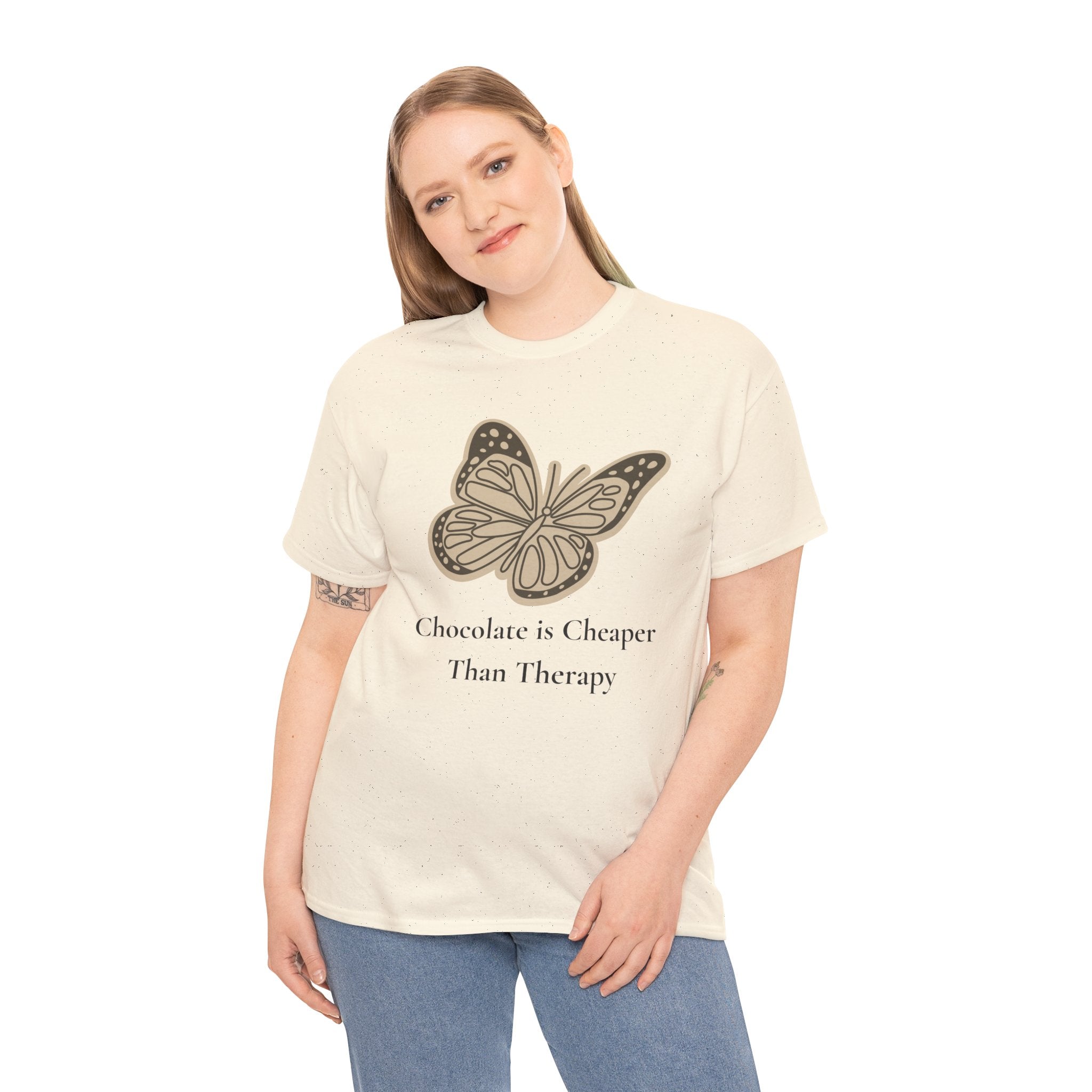 Chocolate is Cheaper Than Therapy Tee — Femmescentique