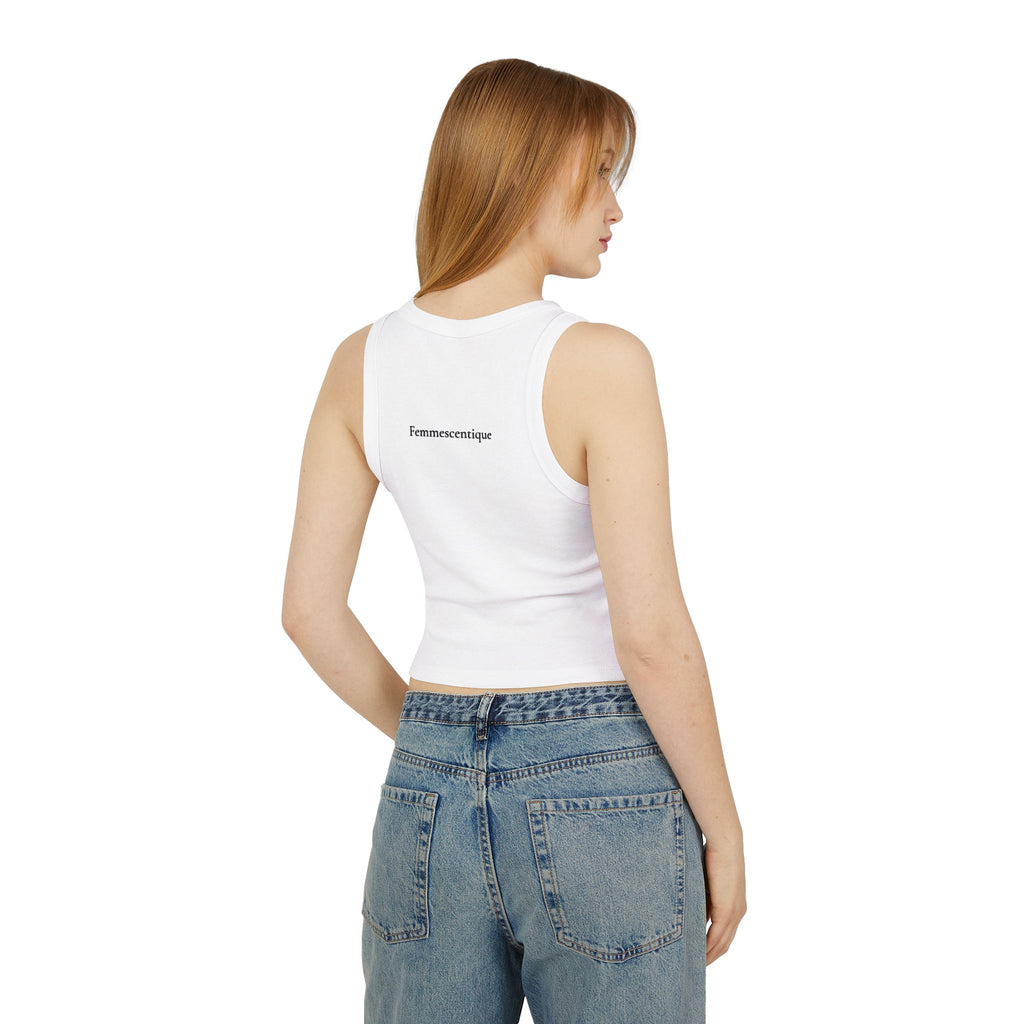 Chocolate is Cheaper Than Therapy Racer Tank — Femmescentique