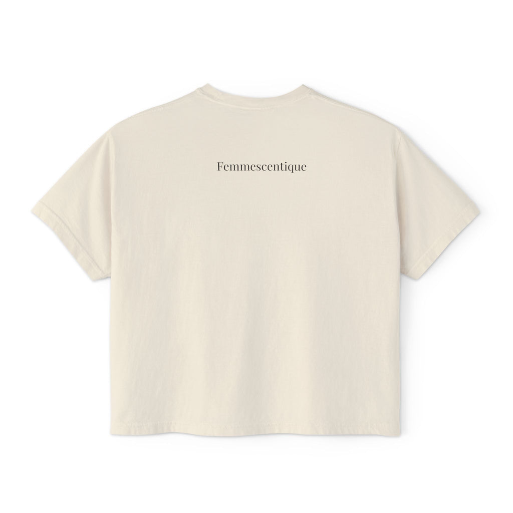 Women's support Boxy Tee — Femmescentique