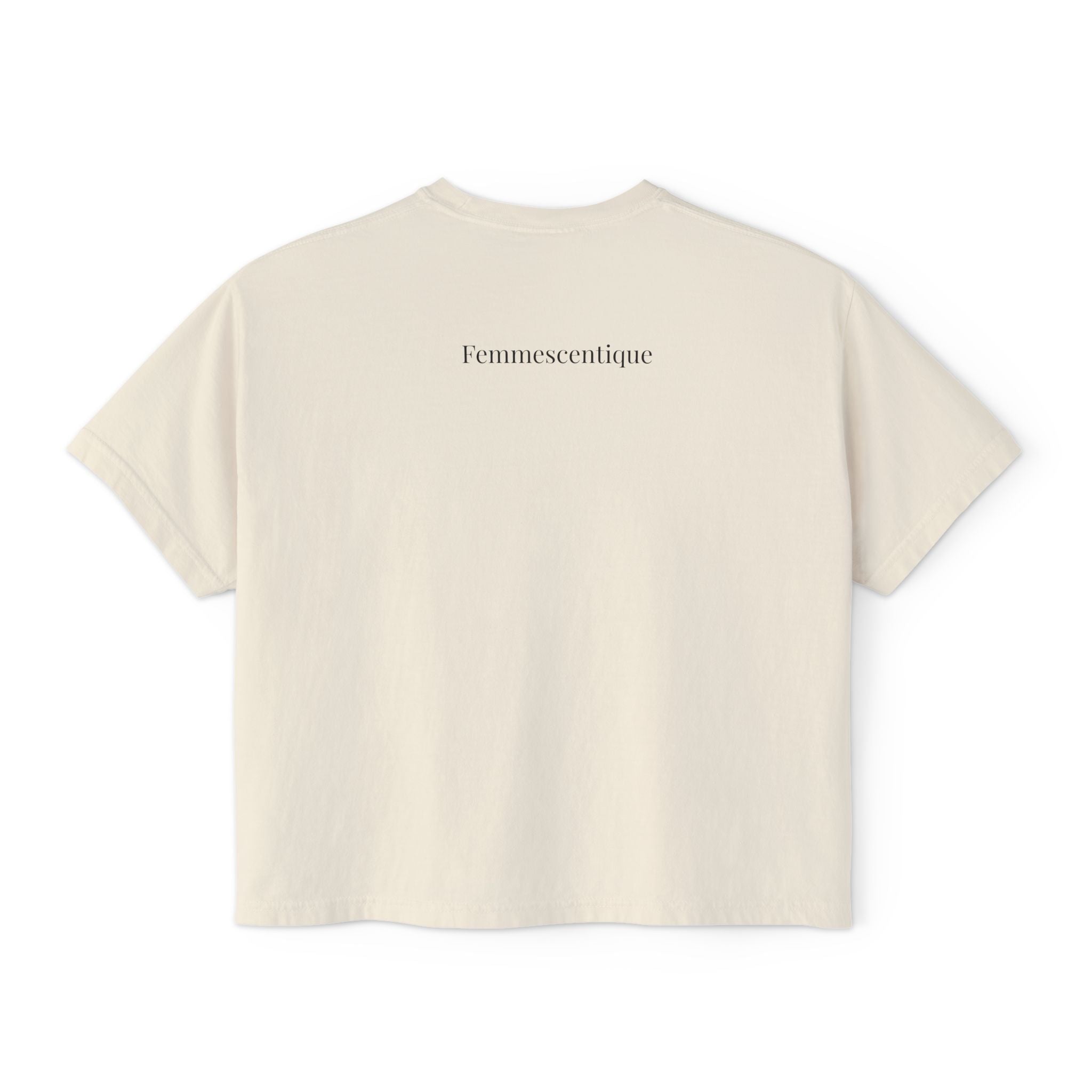 Women's support Boxy Tee — Femmescentique