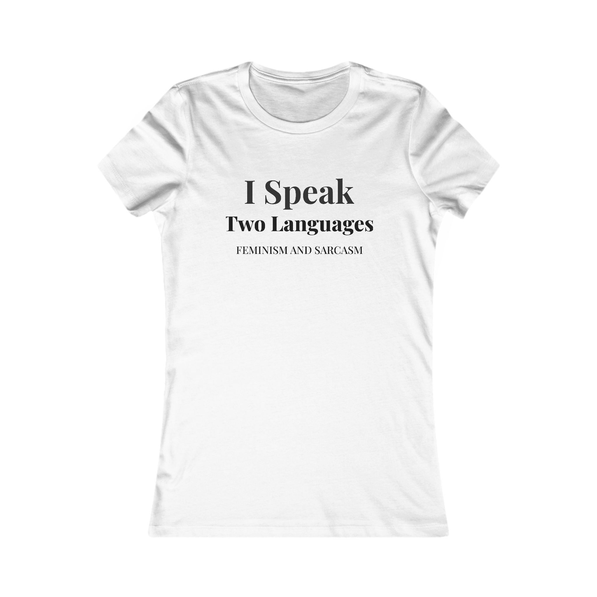 Languages Standard Tee - Femmescentique