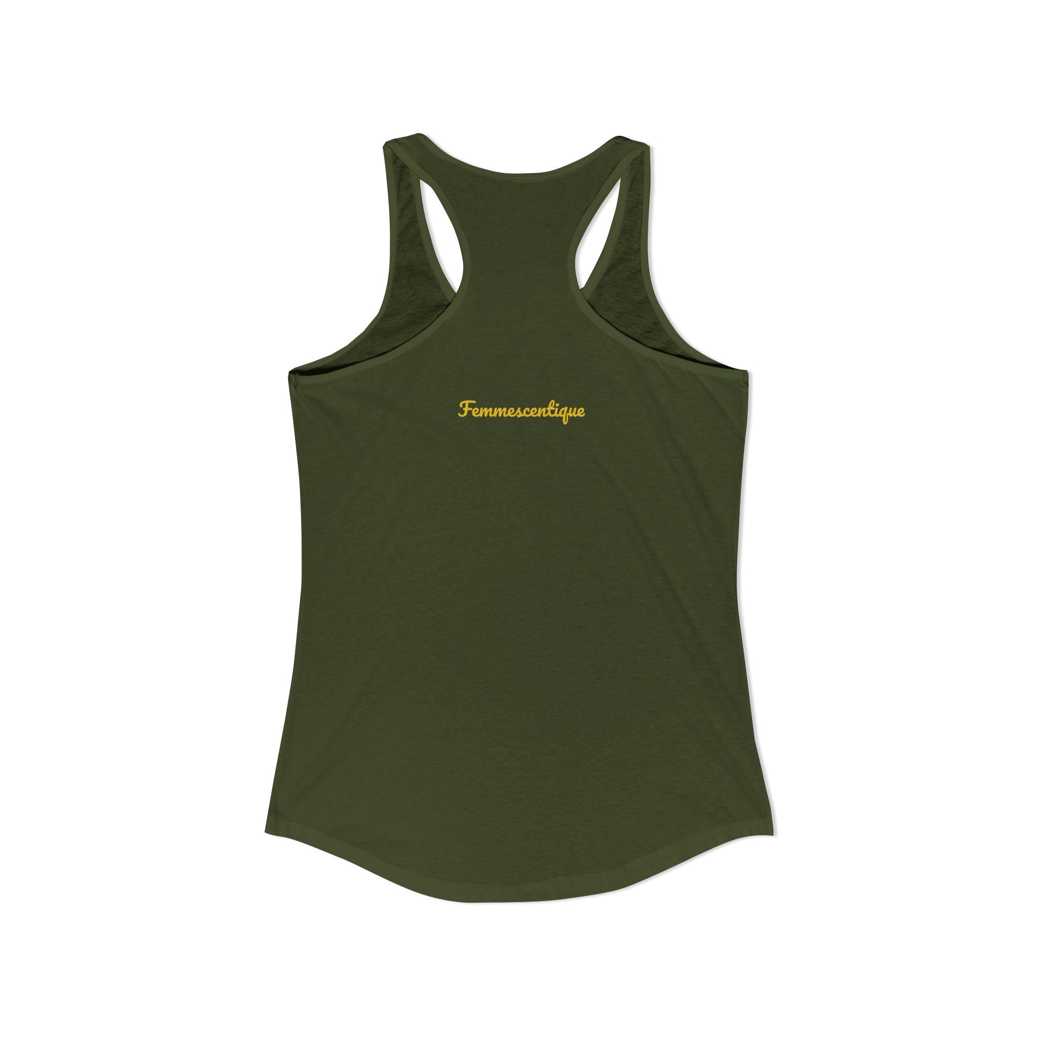 MATCHA & YAP RACERBACK TANK — FEMMESCENTIQUE