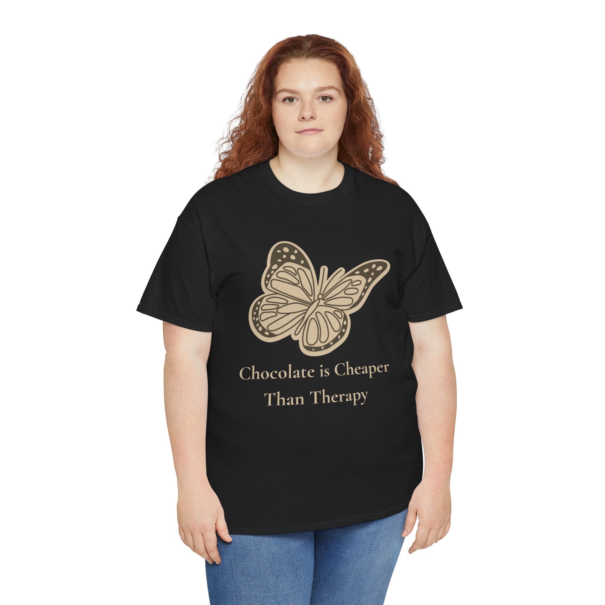 Chocolate is Cheaper Than Therapy Tee — Femmescentique