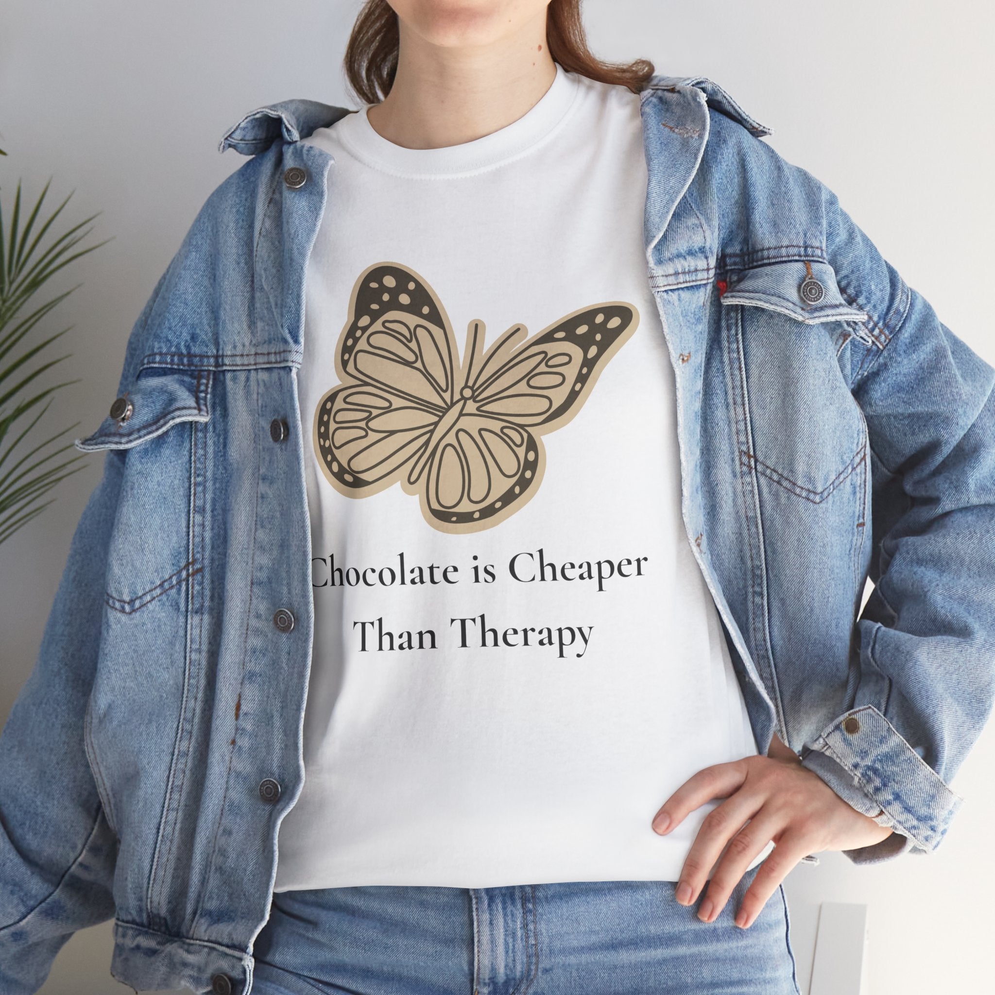 Chocolate is Cheaper Than Therapy Tee — Femmescentique