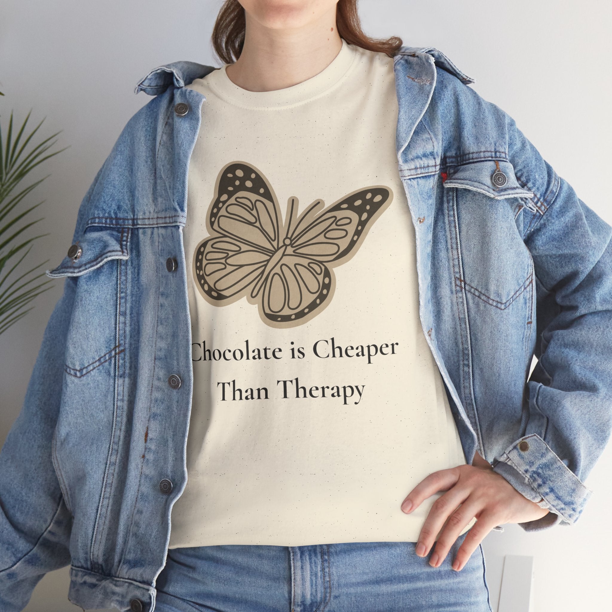 Chocolate is Cheaper Than Therapy Tee — Femmescentique