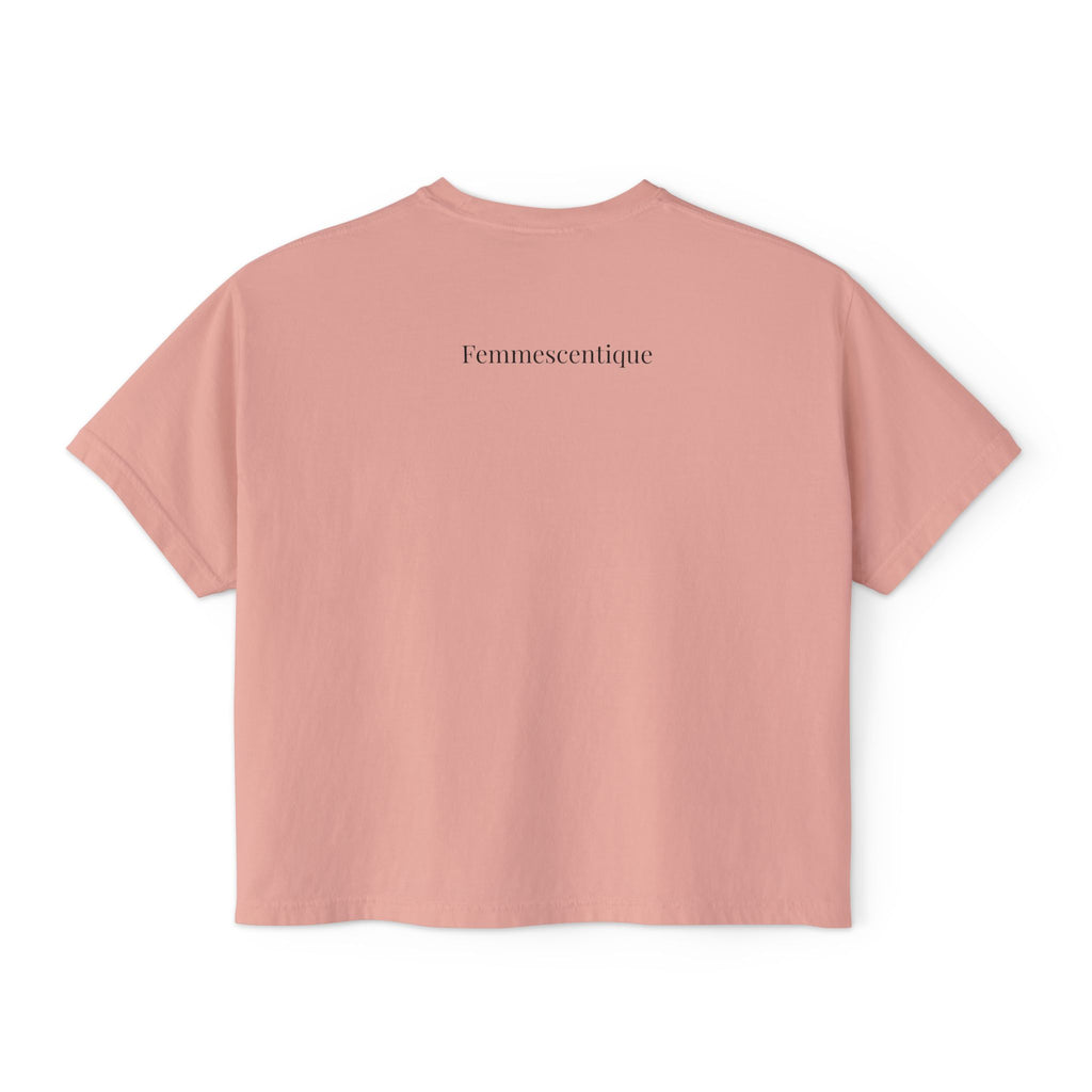 Women's support Boxy Tee — Femmescentique