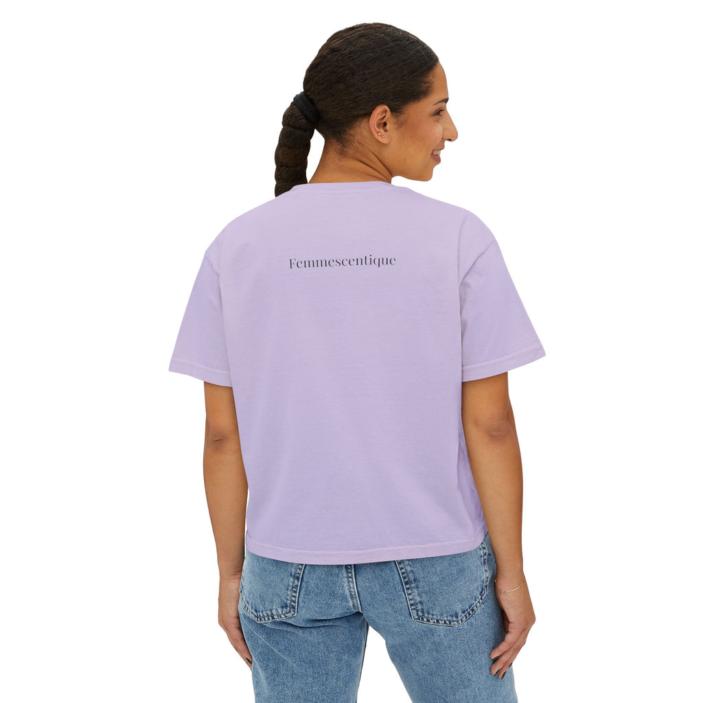 Women's support Boxy Tee — Femmescentique