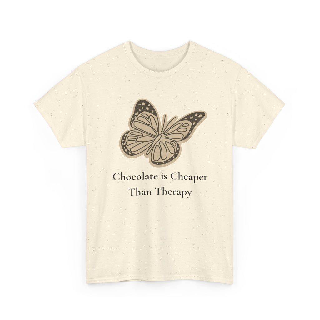 Chocolate is Cheaper Than Therapy Tee — Femmescentique