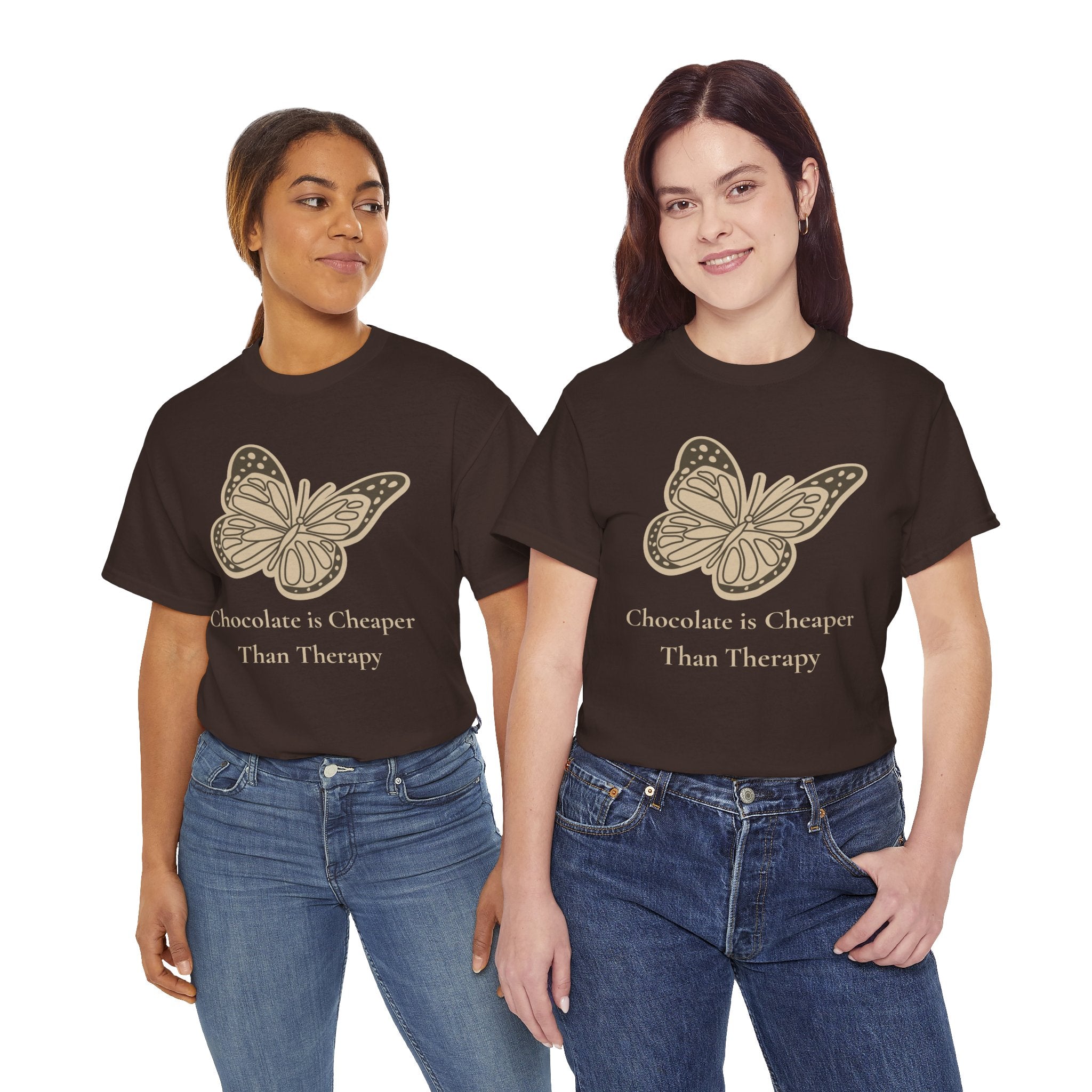 Chocolate is Cheaper Than Therapy Tee — Femmescentique